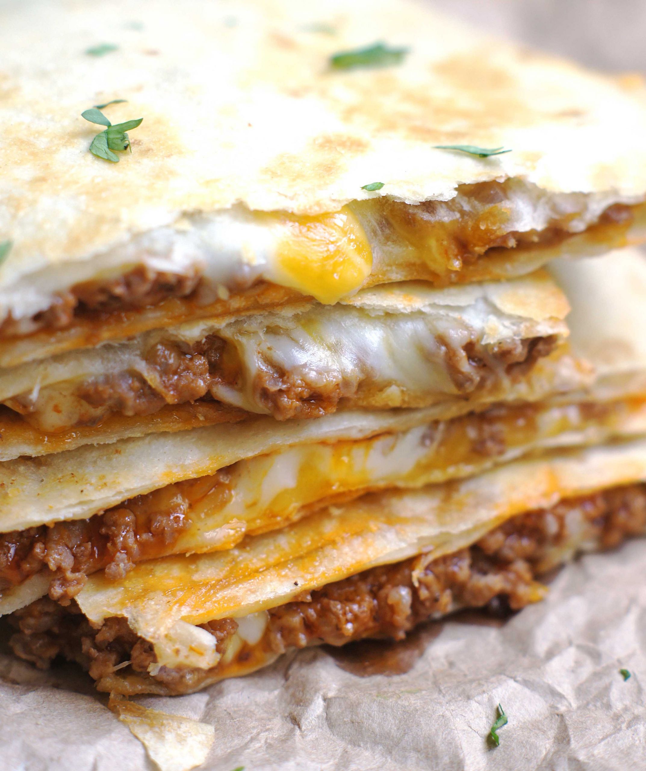 Ground Beef And Cheese Recipes
 Cheesy Ground Beef Quesadillas – 5 Boys Baker