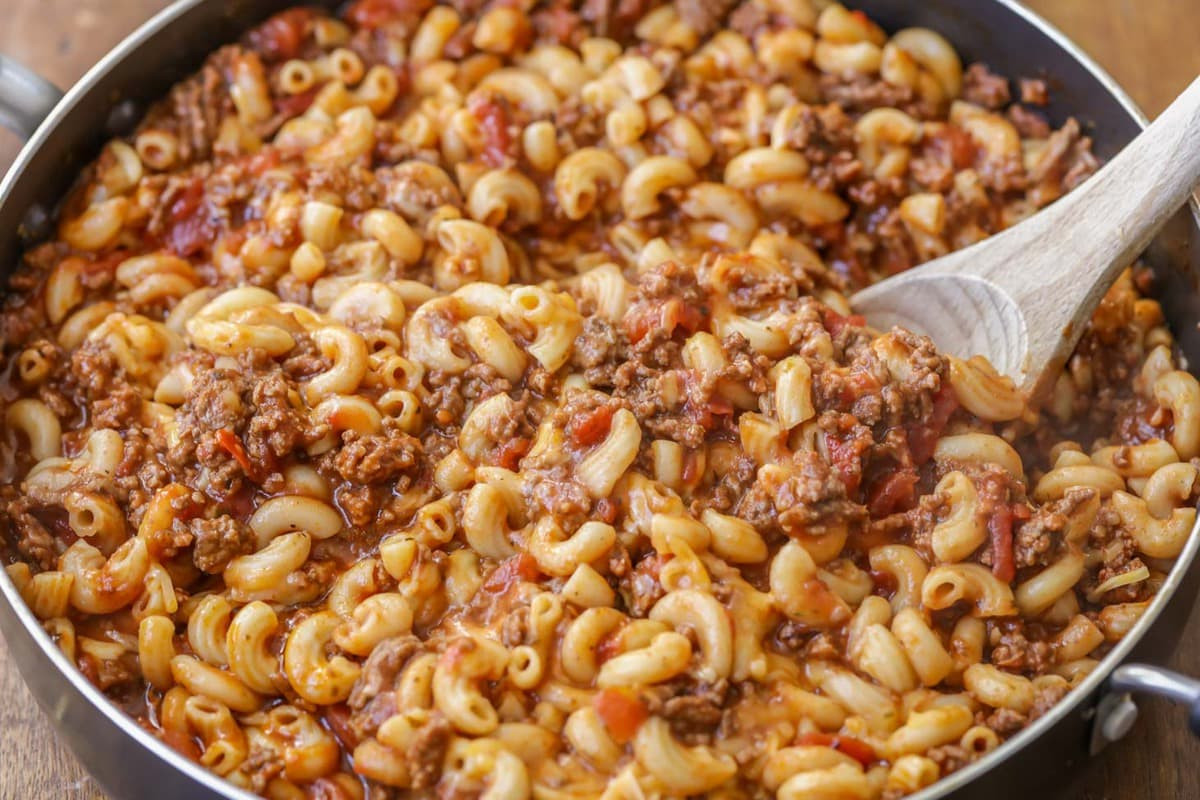 Ground Beef And Cheese Recipes
 Easy Cheesy Beef Goulash Recipe VIDEO