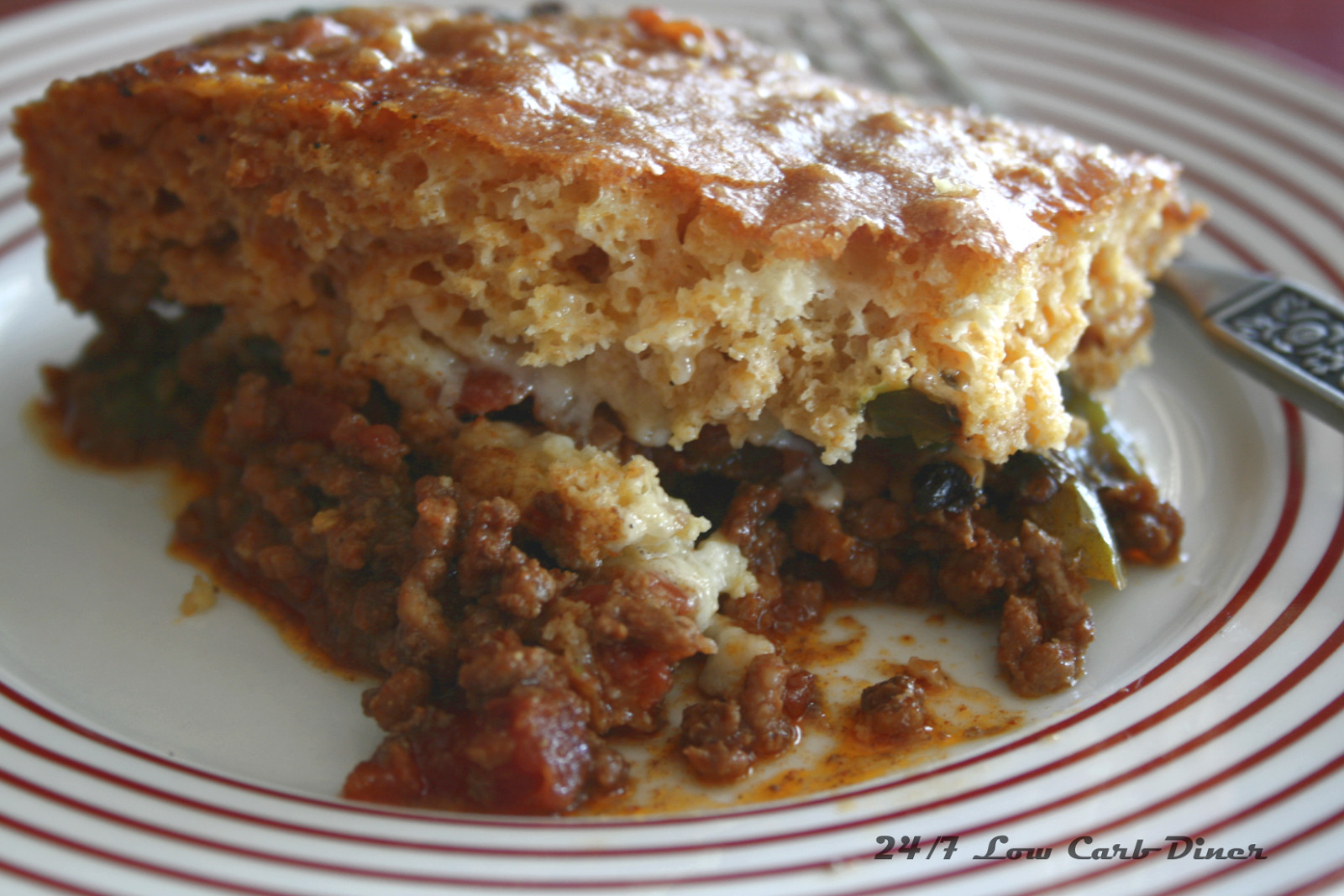 Ground Beef And Cornbread Recipes
 24 7 Low Carb Diner Mexican Cornbread Sans Corn of course