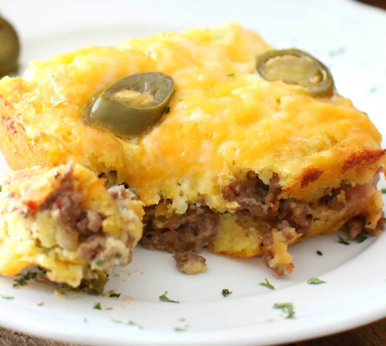 Ground Beef And Cornbread Recipes
 Beefy Cornbread Casserole Free E Cookbook The Country Cook