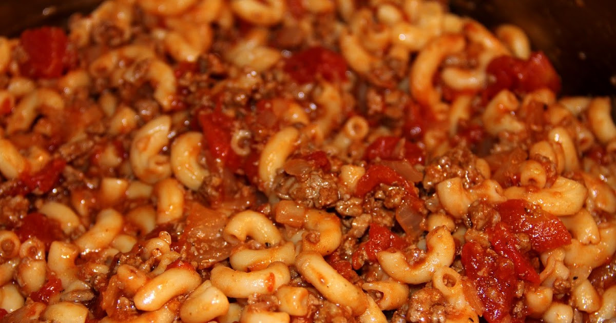 Ground Beef And Macaroni Recipes
 macaroni and tomatoes with ground beef