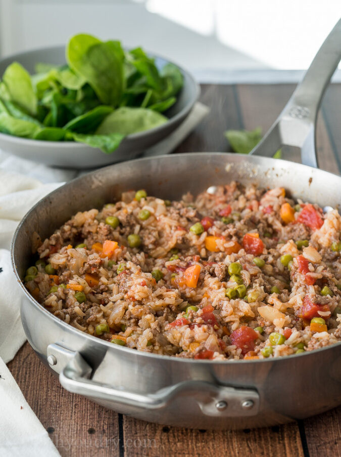 Ground Beef And Rice Recipes Skillet
 Italian Beef and Rice Skillet