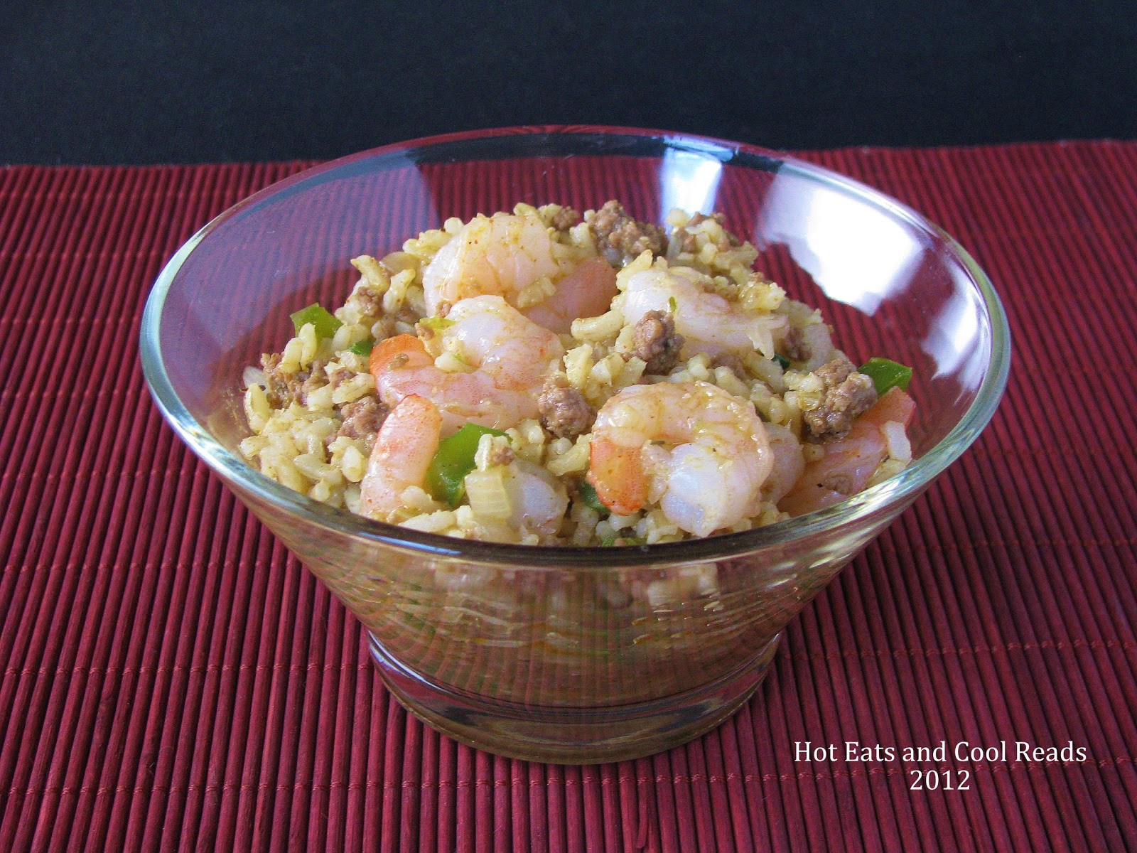 Ground Beef And Shrimp Recipes
 Hot Eats and Cool Reads Shrimp and Ground Beef Dirty Rice