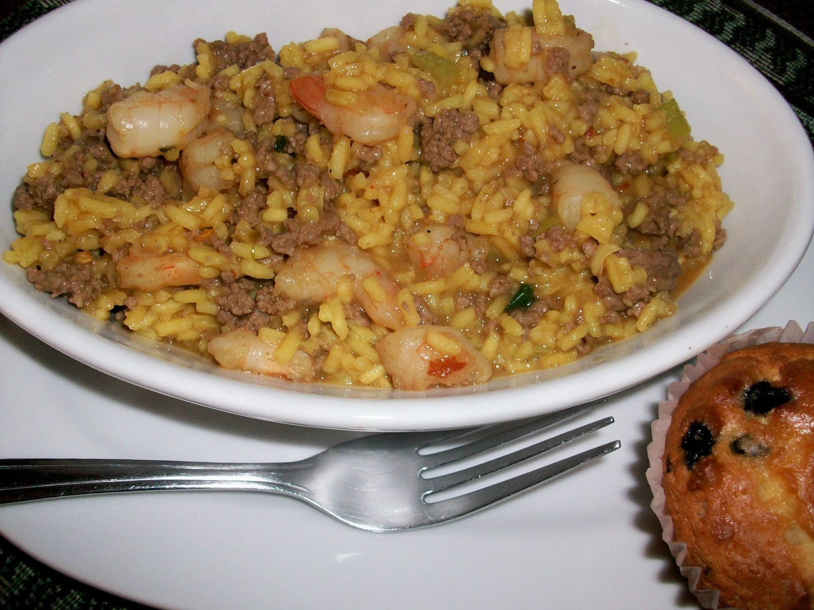 Ground Beef And Shrimp Recipes
 Stir Laugh Repeat Ground Beef Dirty Rice with Shrimp
