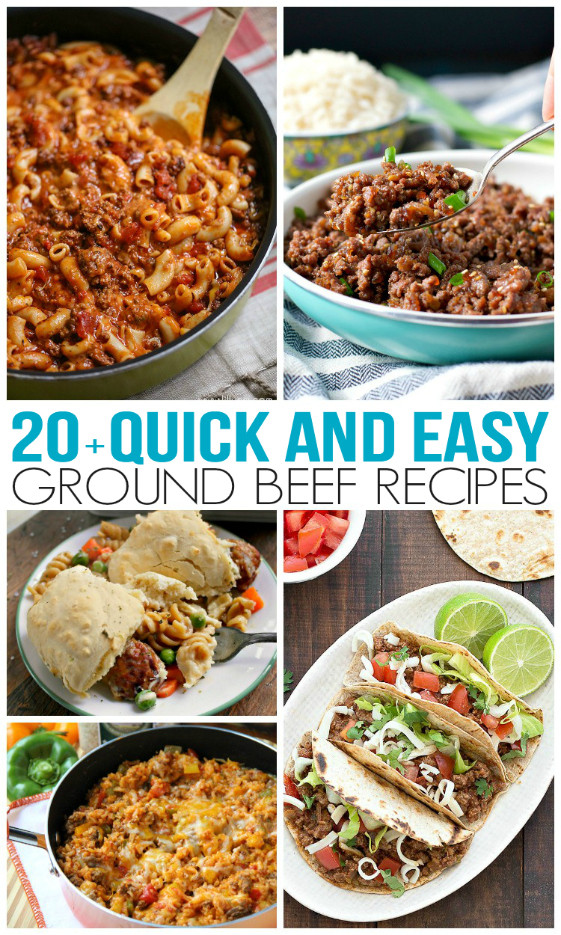 Ground Beef Easy Recipies
 Quick and Easy Ground Beef Recipes Family Fresh Meals