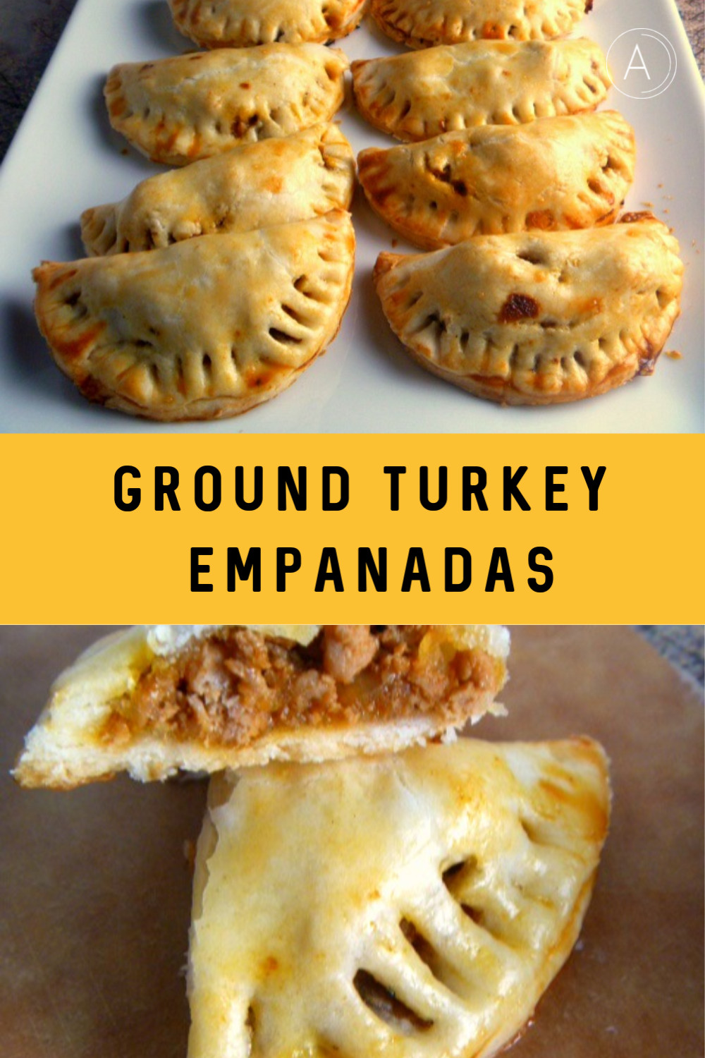 Ground Turkey Empanadas
 Slice of Southern Ground Turkey Empanadas