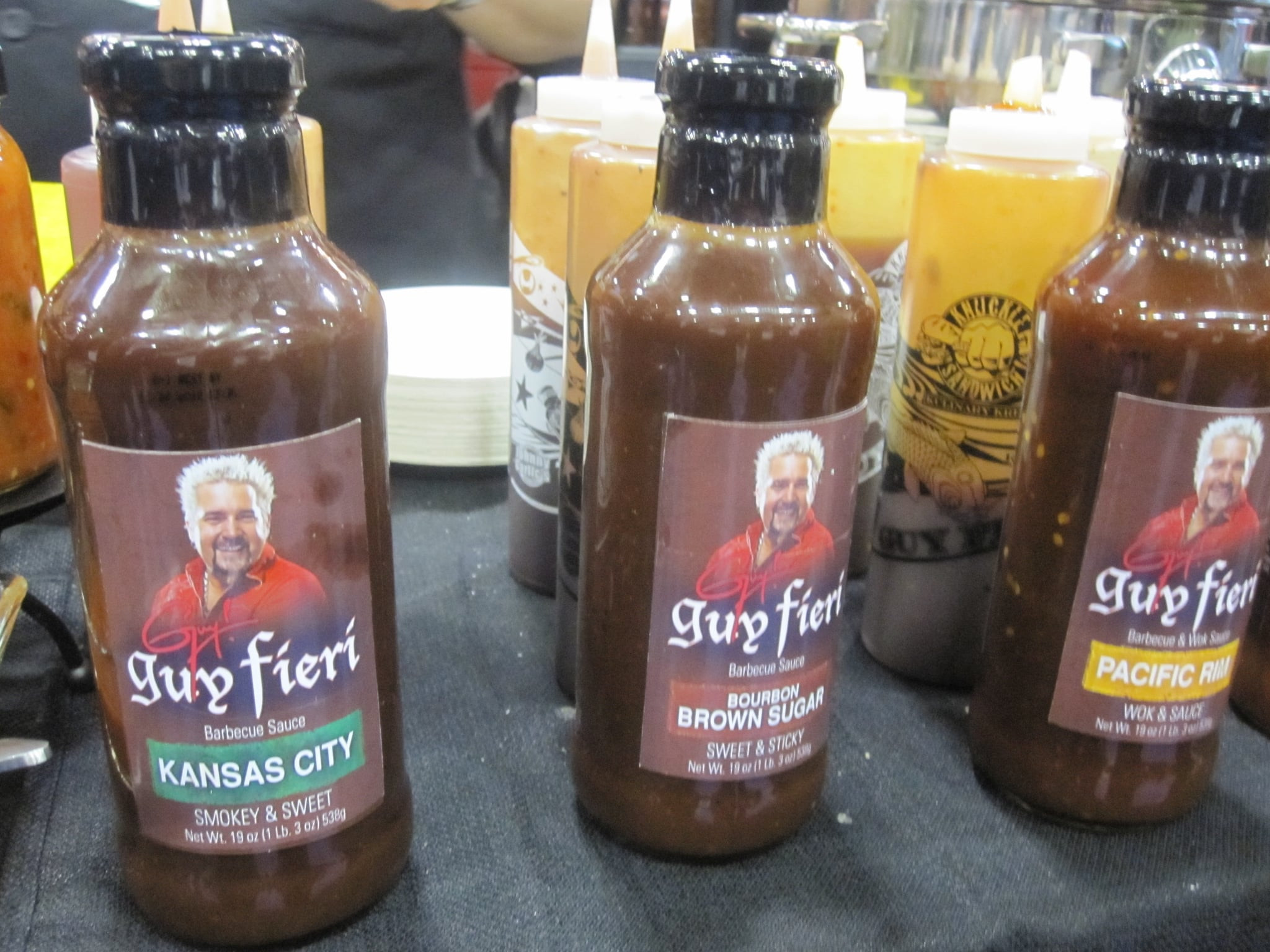 Guy Fieri Bbq Sauce
 Guy Fieri Launches Supermarket Line of Barbecue Sauces
