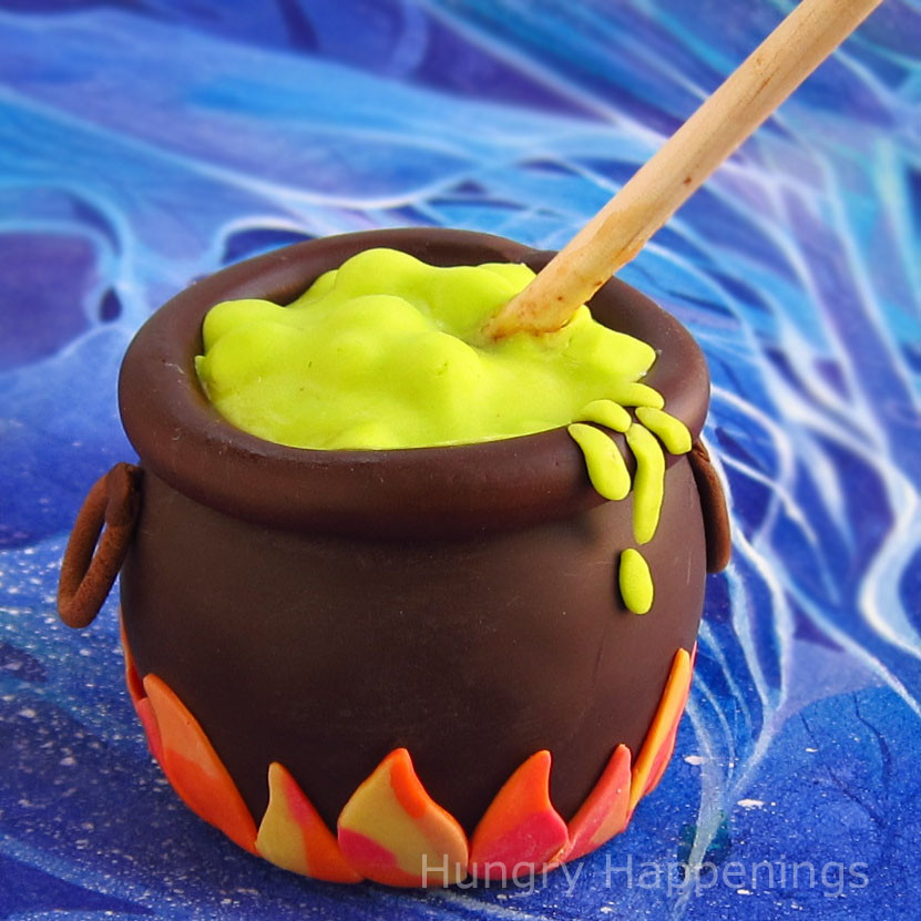Halloween Apple Recipes
 Chocolate Caramel Apple Cauldron Hungry Happenings