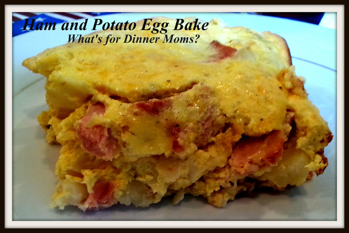 Ham And Potato Bake
 Ham and Potato Egg Bake – What s for Dinner Moms