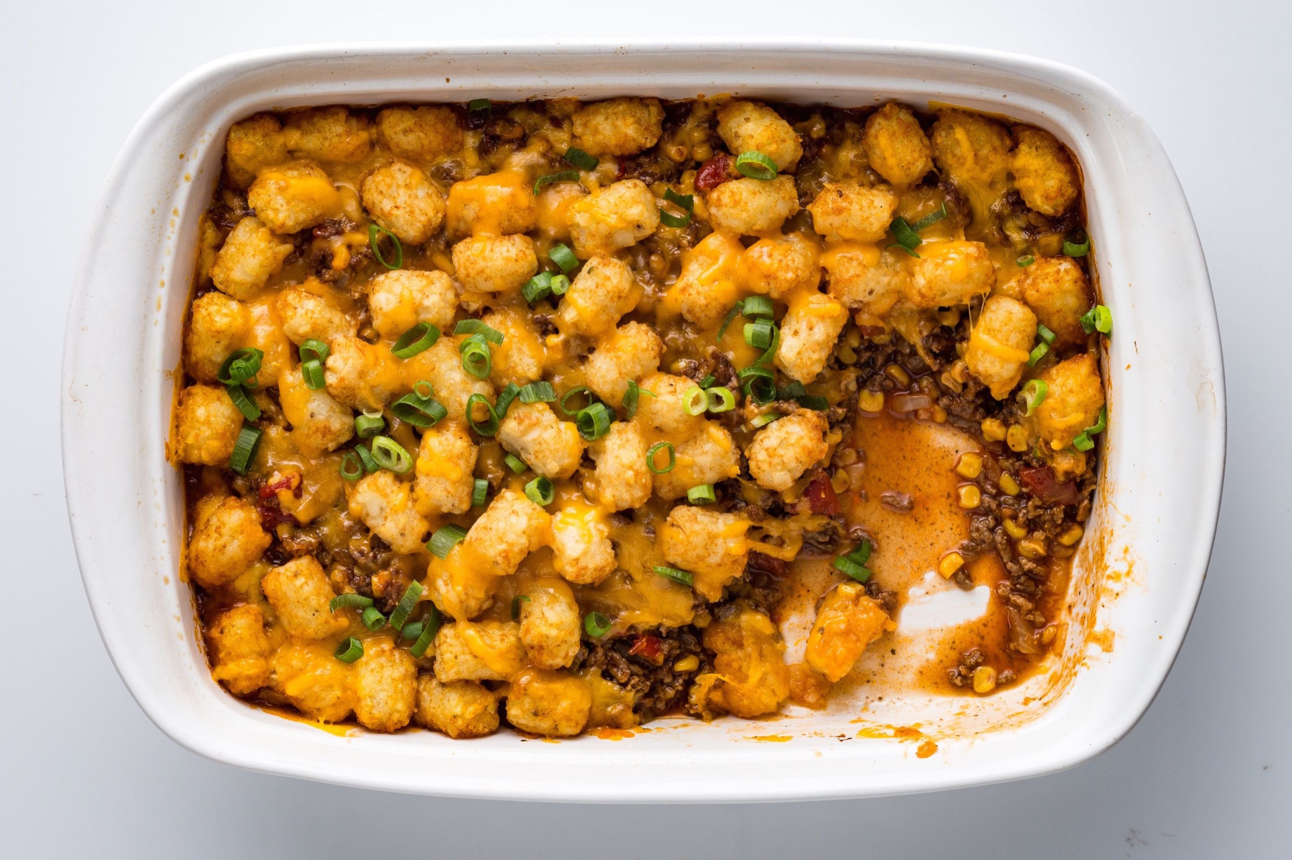 Hamburger Casserole With Tater Tots
 Barbecue Beef Tater Tot Casserole