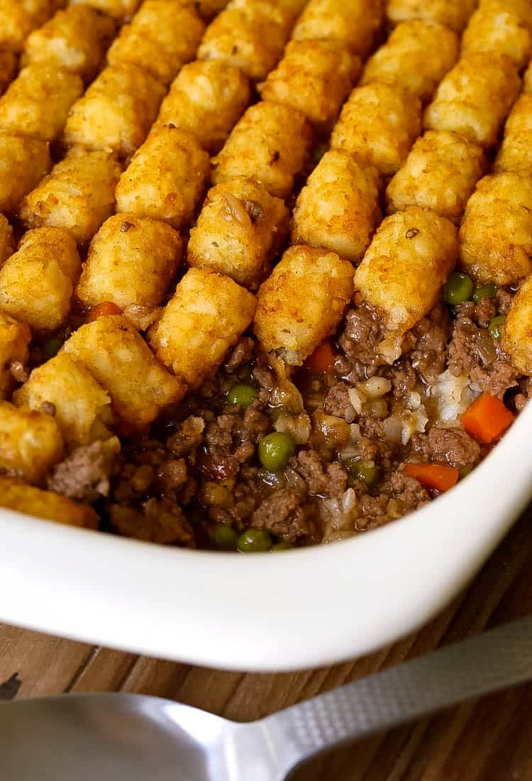 Hamburger Casserole With Tater Tots
 Ground Beef Tater Tot Recipe