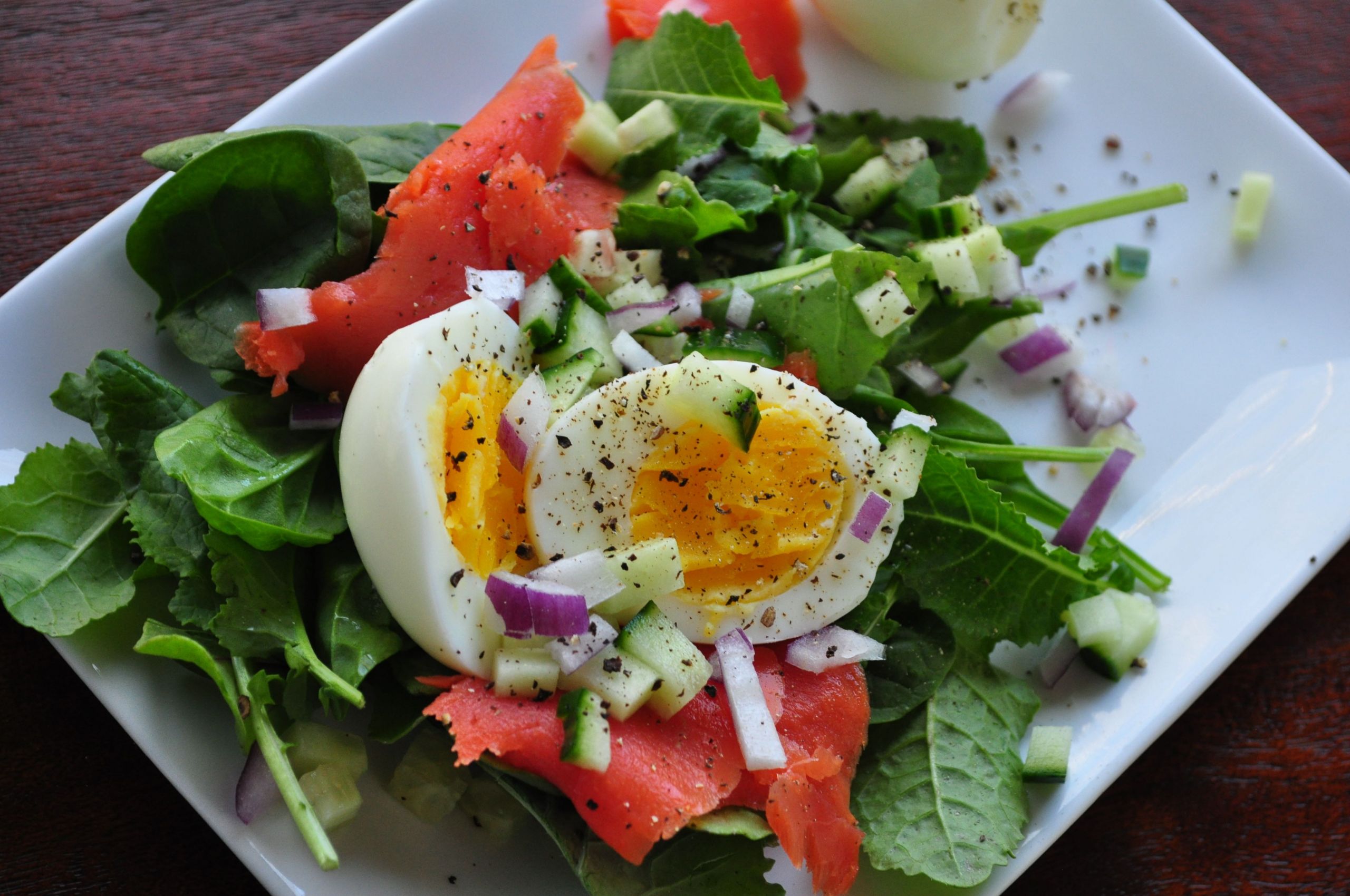 Hard Boiled Eggs Breakfast
 Hard Boiled Eggs & Smoked Salmon Breakfast — What Runs Lori