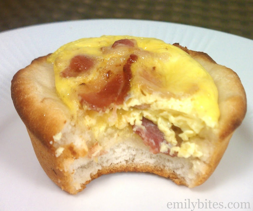 Hardee'S Bacon Egg And Cheese Biscuit
 Bacon Egg & Cheese Biscuit Cups Emily Bites
