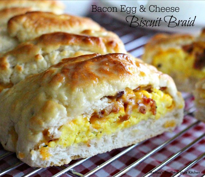 Hardee'S Bacon Egg And Cheese Biscuit
 Bacon Egg And Cheese Biscuit Braid