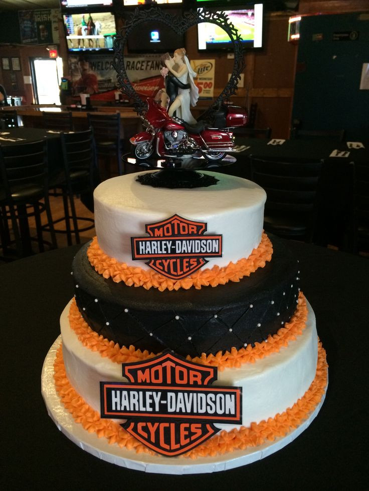 Harley Davidson Birthday Cake
 Harley Davidson Wedding Cakes