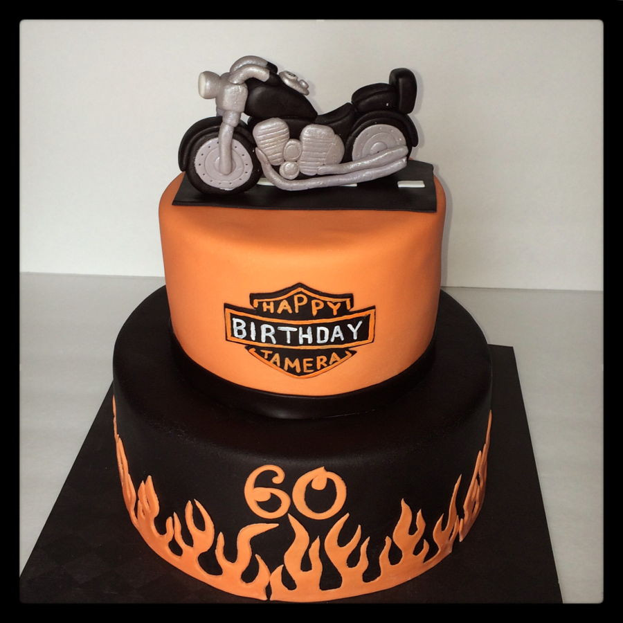 Harley Davidson Birthday Cake
 Harley Davidson Motorcycle Birthday Cake CakeCentral