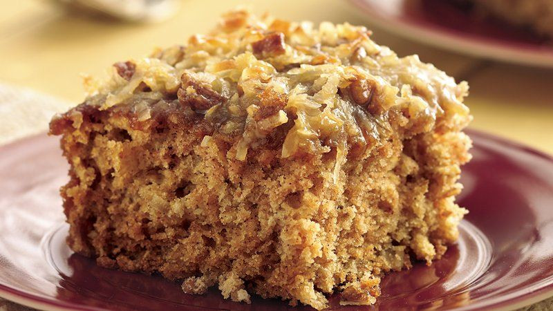 Healthy Applesauce Cake Recipe
 Applesauce Oatmeal Cake with Broiled Coconut Topping