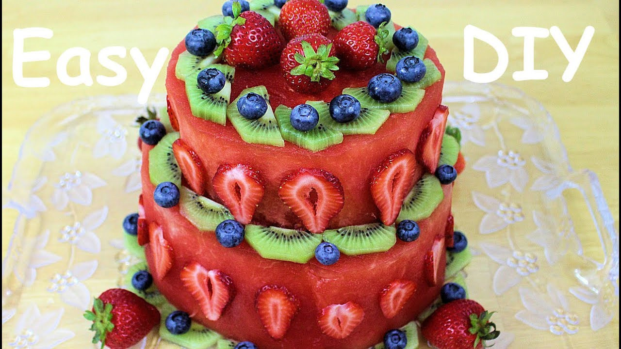 Healthy Birthday Cake Alternatives
 BIRTHDAY CAKE Healthy and Easy to Make