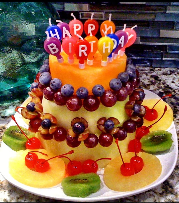 Healthy Birthday Cake Alternatives
 Replace the regular birthday cake with this healthy option