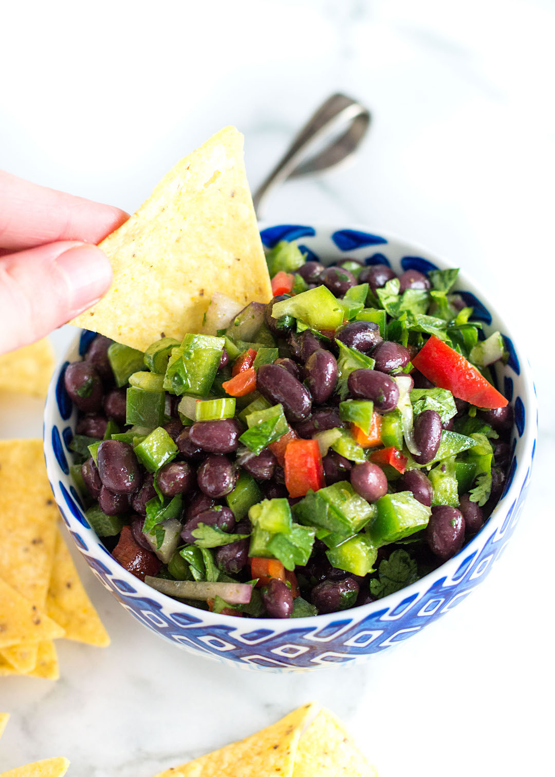 Healthy Black Bean Recipes
 Healthy Black Bean Salsa Dip with Cilantro and Lime