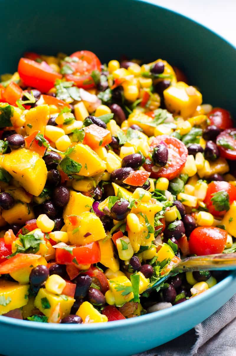 Healthy Black Bean Recipes
 Mango Black Bean Salad iFOODreal Healthy Family Recipes