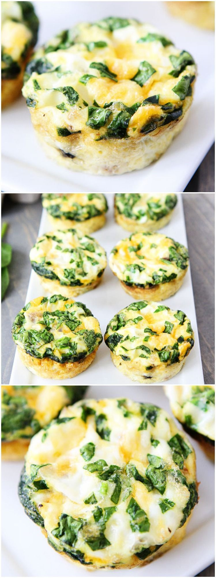 Healthy Breakfast Egg Muffins With Spinach
 Egg Muffins with Sausage Spinach and Cheese Recipe on