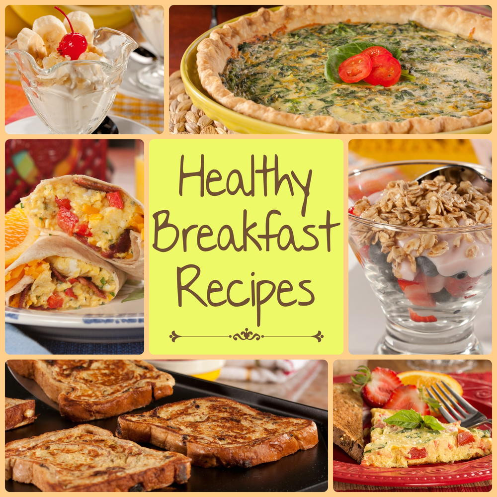 Healthy Breakfast Options
 12 Healthy Breakfast Recipes