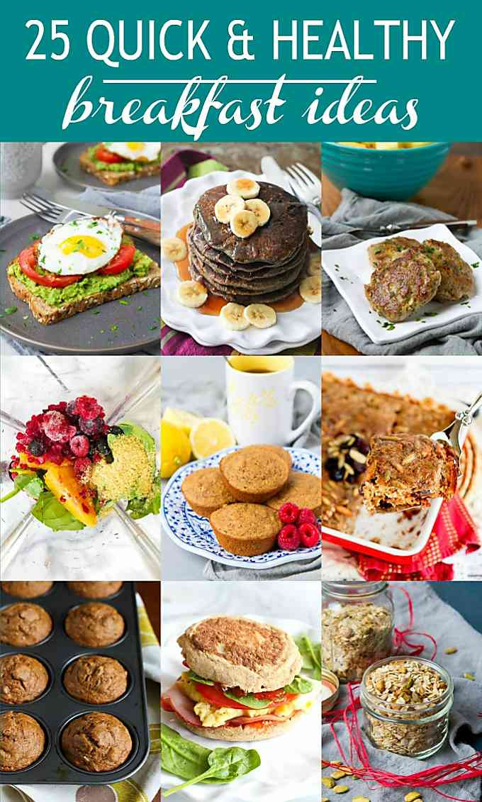 Healthy Breakfast Options
 25 Quick & Healthy Breakfast Ideas Cookin Canuck