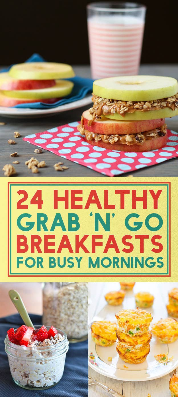 Healthy Breakfast To Go
 24 Healthy The Go Breakfast Ideas