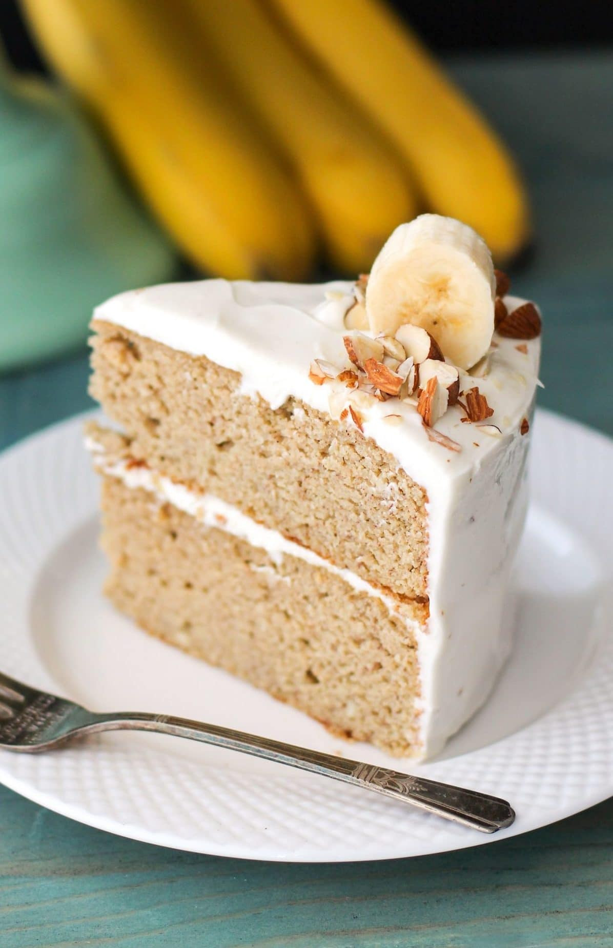 Healthy Cake Recipes
 Gluten Free Healthy Banana Cake with Cream Cheese Frosting