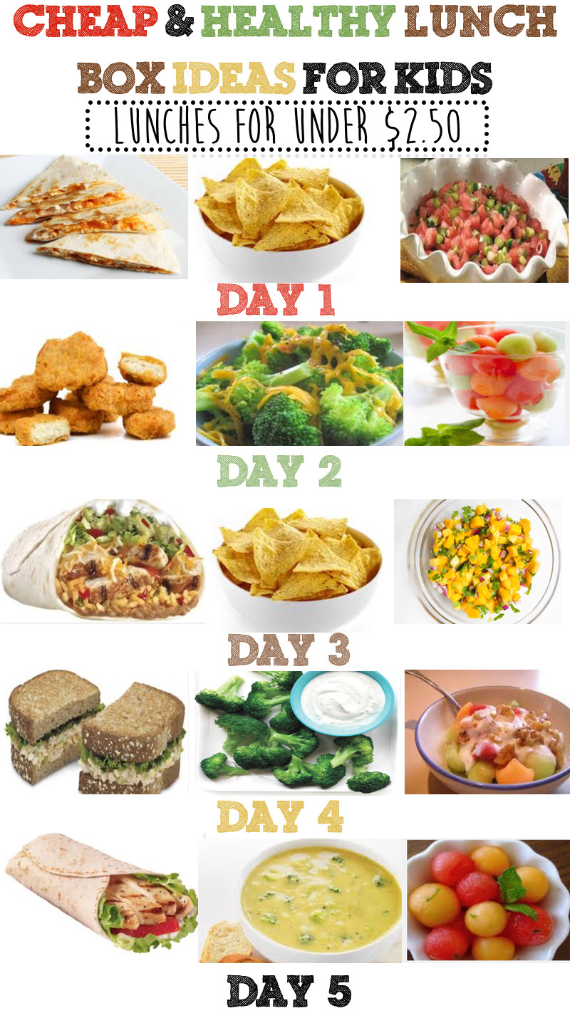 Healthy Cheap Dinner Ideas
 Cheap & Healthy Lunch Box Ideas For Kids Week 3