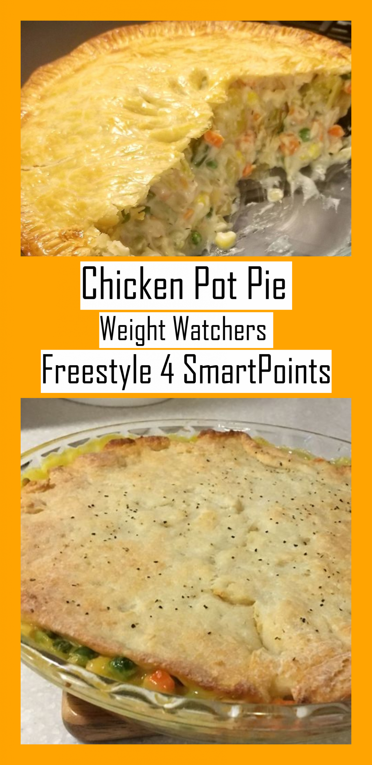 Healthy Chicken Pot Pie Recipe Weight Watchers
 Chicken Pot Pie Weight Watchers Freestyle 4 SmartPoints