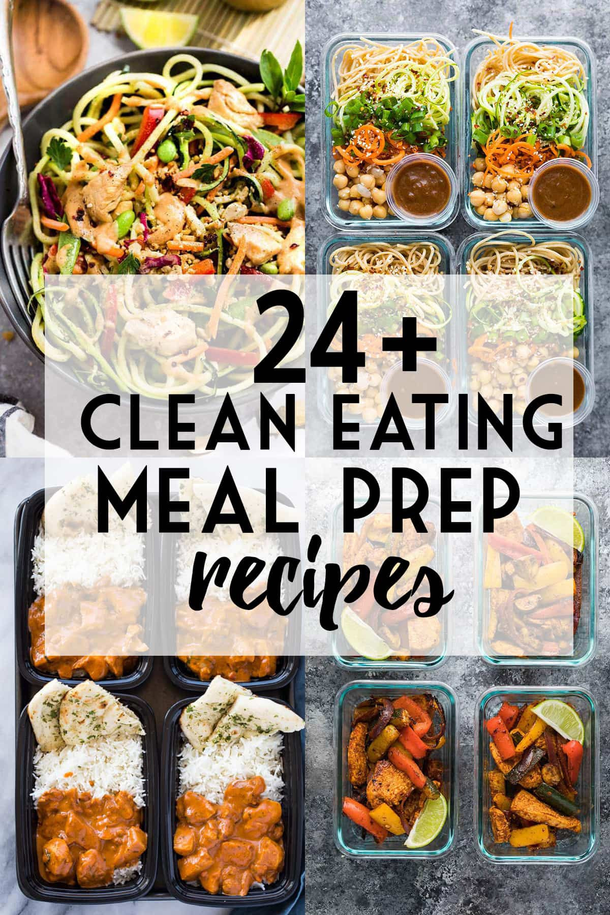 Healthy Clean Eating
 24 Clean Eating Meal Prep Ideas