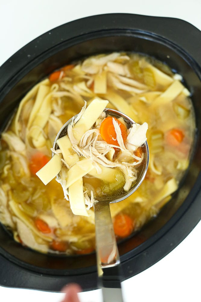 Healthy Crockpot Soups
 Crockpot Chicken Noodle Soup Recipe Happy Healthy Mama