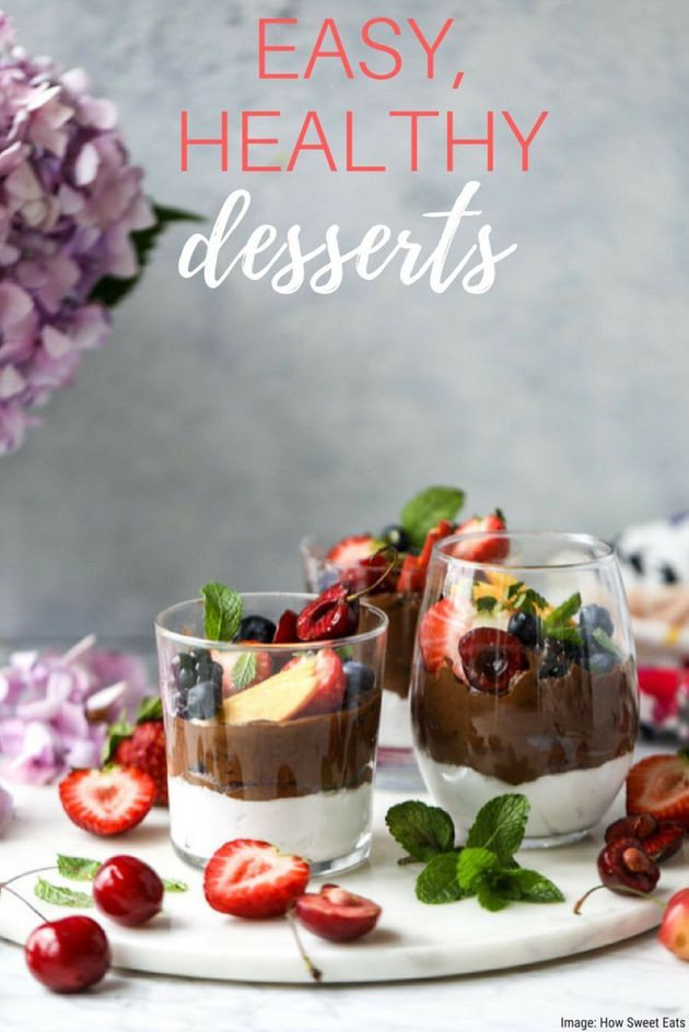 Healthy Desserts Recipes
 7 Easy Healthy Desserts To Satisfy Your Sweet Tooth