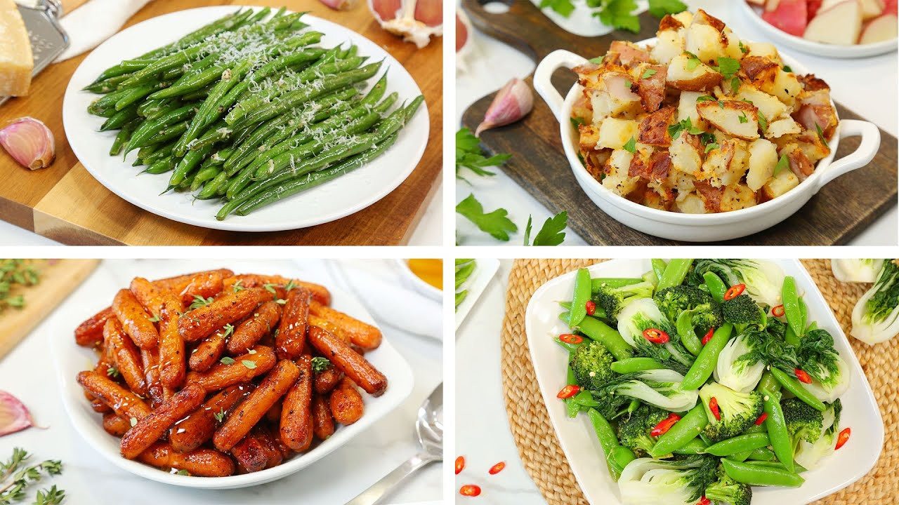 Healthy Dinner Sides
 4 Healthy Side Dishes