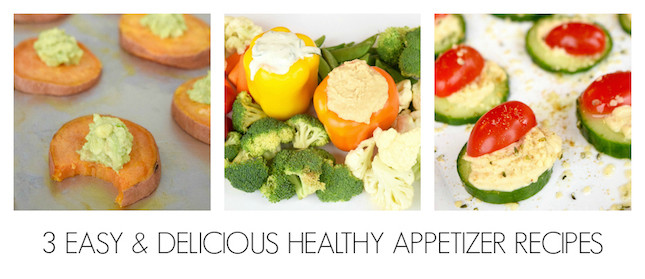 Healthy Easy Appetizers
 3 Quick & Easy Healthy Holiday Appetizer Recipes VIDEO