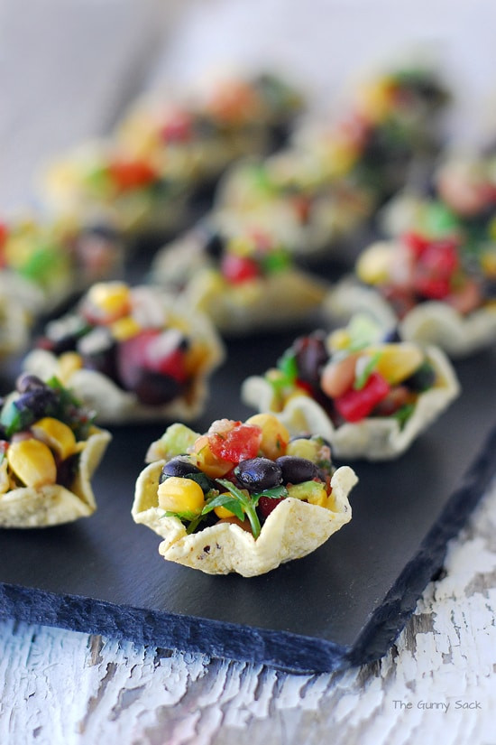 Healthy Easy Appetizers
 Cowboy Caviar Cups An Easy Appetizer Recipe