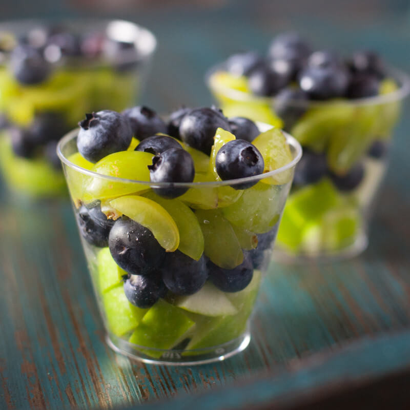 Healthy Football Appetizers
 Healthy Football Appetizer Seahawks Fruit Salad Cups