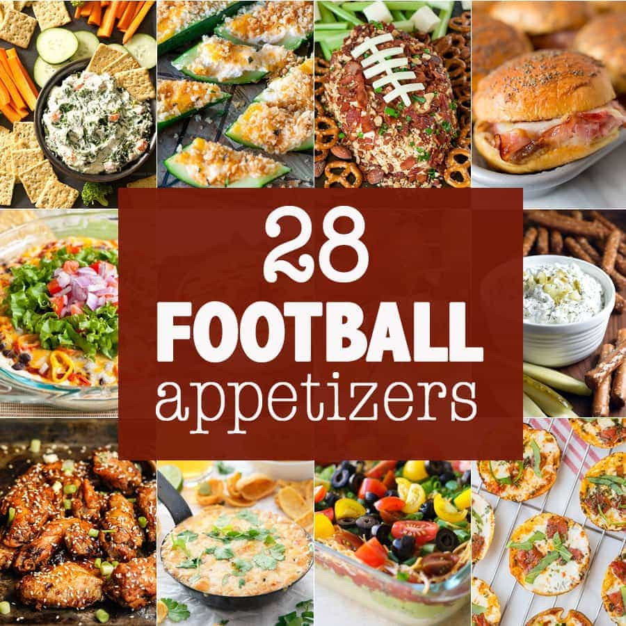 Healthy Football Appetizers
 10 Football Appetizers The Cookie Rookie