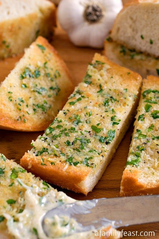 Healthy Garlic Bread
 Garlic Bread A Family Feast