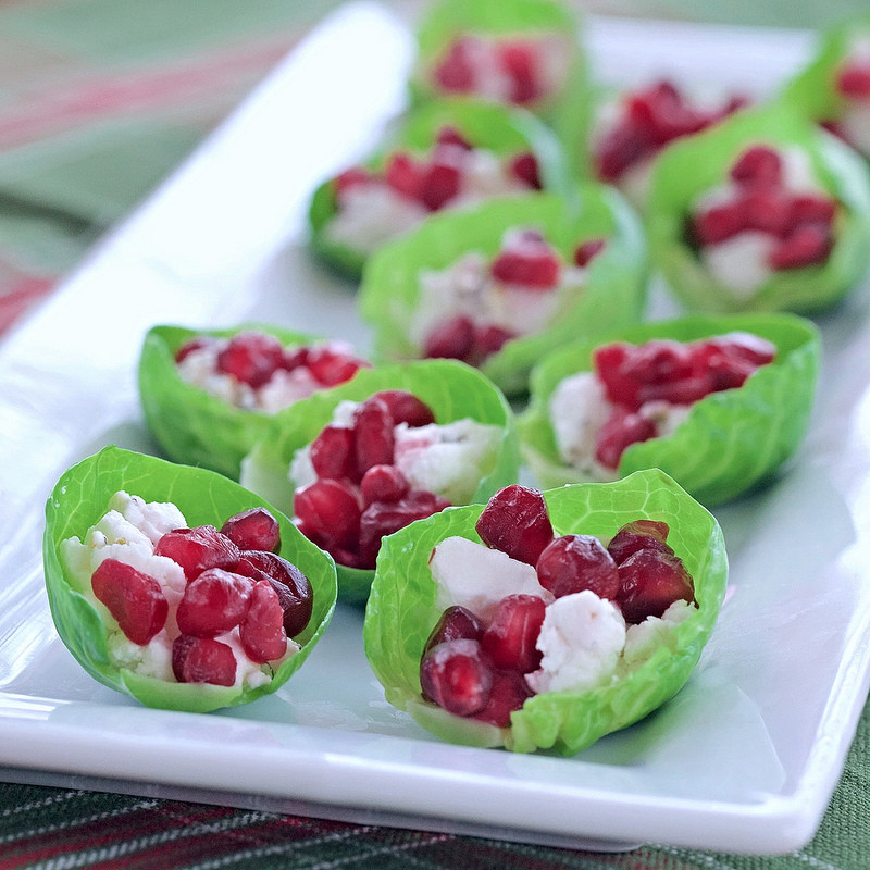 Healthy Holiday Appetizers
 Healthy Holiday Appetizers Goat Cheese Brussels Sprouts Bites