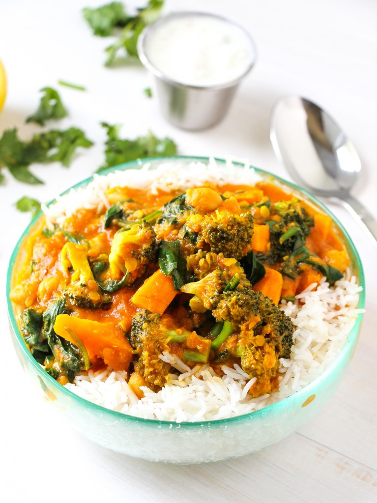Healthy Indian Vegetarian Recipes
 The Best Ve able Curry Ever Layers of Happiness