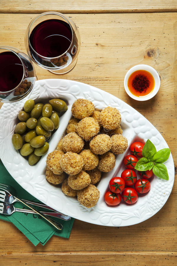 Healthy Italian Appetizers
 Healthy Italian Appetizer With Risotto Balls Arancini