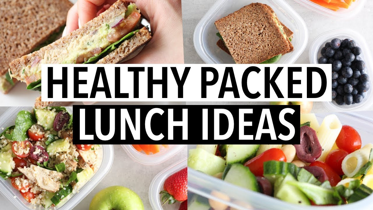 Healthy Lunches To Pack
 EASY HEALTHY PACKED LUNCH IDEAS For school or work