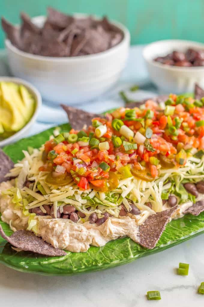 Healthy Mexican Appetizers
 Healthy 7 layer Mexican dip Recipe