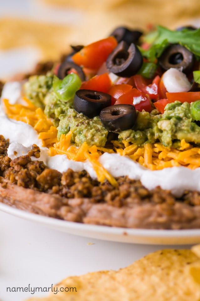 Healthy Mexican Appetizers
 Mexican Layered Vegan 7 Layer Dip is an easy dip recipe