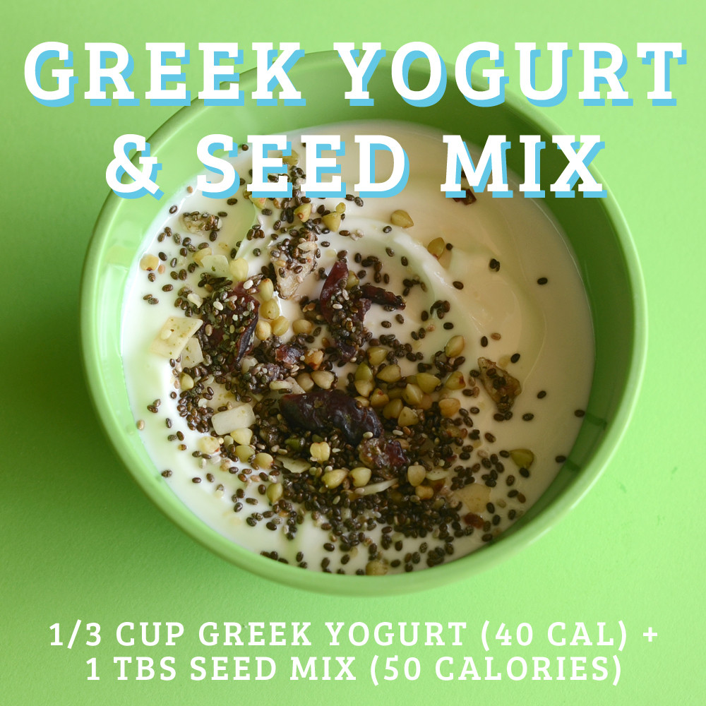 Healthy Mid Morning Snacks
 100 Calorie Mid Morning Snack Ideas Greek Yogurt and Seed Mix