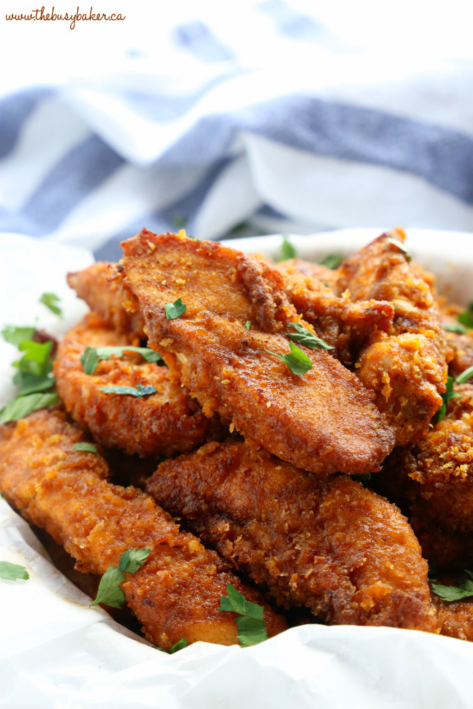 Healthy Oven Fried Chicken
 Healthier Oven Fried Chicken Tenders Low Fat Baked
