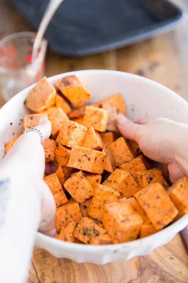 Healthy Oven Roasted Sweet Potatoes
 Herbed Oven Roasted Sweet Potatoes • The Healthy Foo